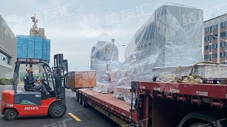 精细筹备，细节之处见真章，湖南货友汇供应链有限公司圆满完成株洲至重庆砂磨机精密运输任务
