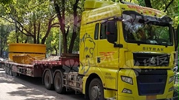 智慧规划，精准执行｜深圳至长沙市大件钢套筒设备安全抵达