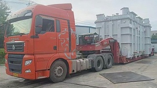 专业铸就信赖——货友汇成功承运沈阳至上海超大油箱设备运输项目